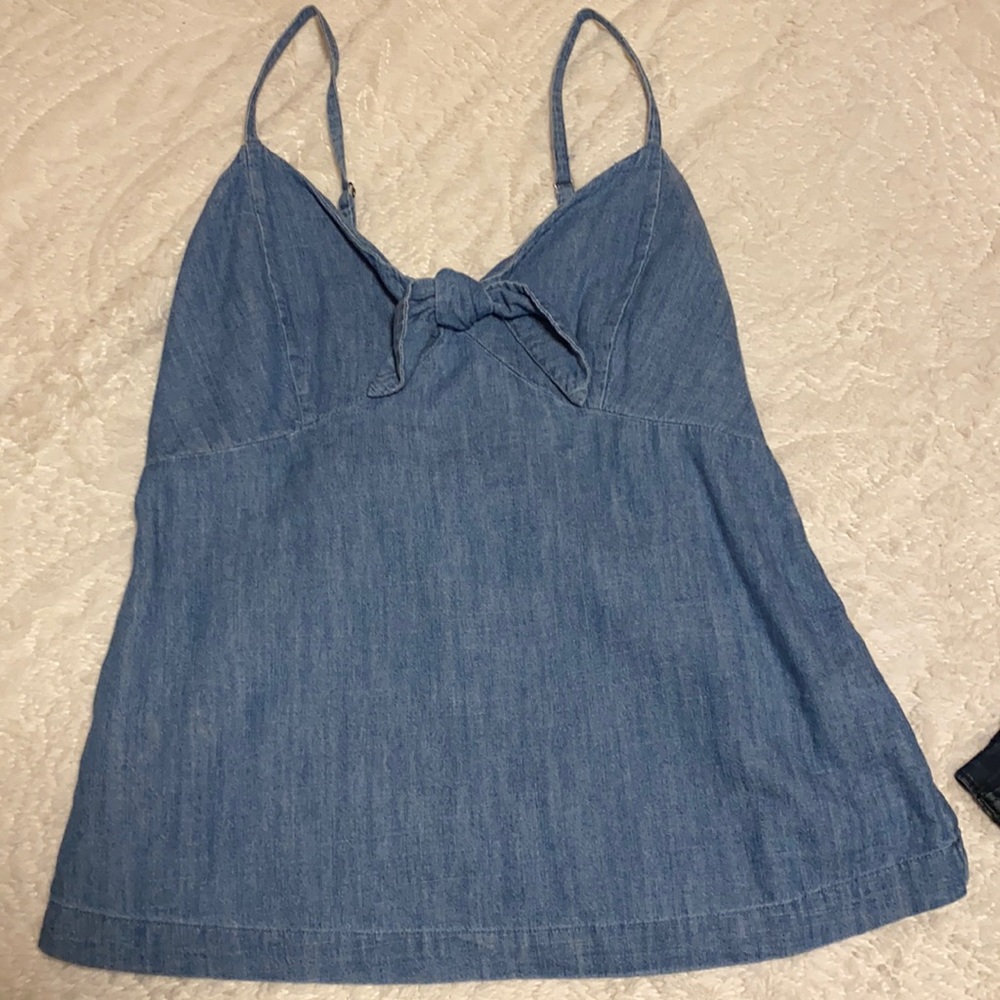 Denim top